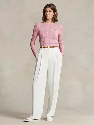 POLO RALPH LAUREN | Pullover
Marke: POLO RALPH LAUREN
Farbe: grau
Kategorien: Mode,Damen

Ärmellänge: Langarm
Ausschnitt: Rundhalsausschnitt
Material: Baumwolle,Strick
Musterung: Unifarben
Passform (Oberbekleidung): Regular
Stil: Casual
Details: Logo,Strickmuster | rosa